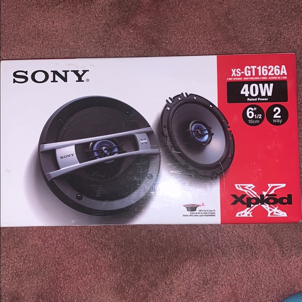 Sony Xplod GTF1626 Range 2 Way 40w Car Speaker